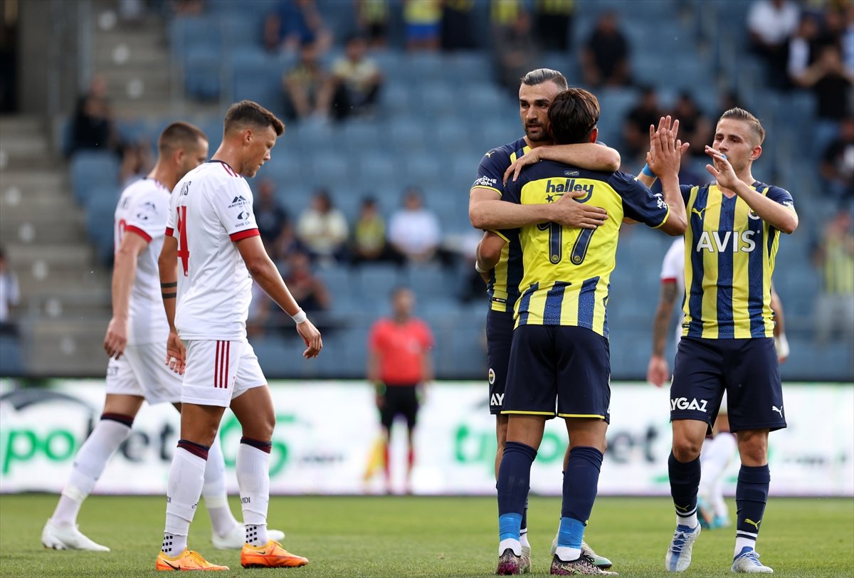 Fenerbahçe hazırlık maçında Mol Fehervar'ı yendi