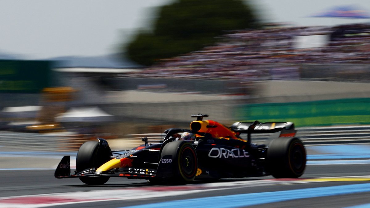 Fransa GP'de kazanan Verstappen