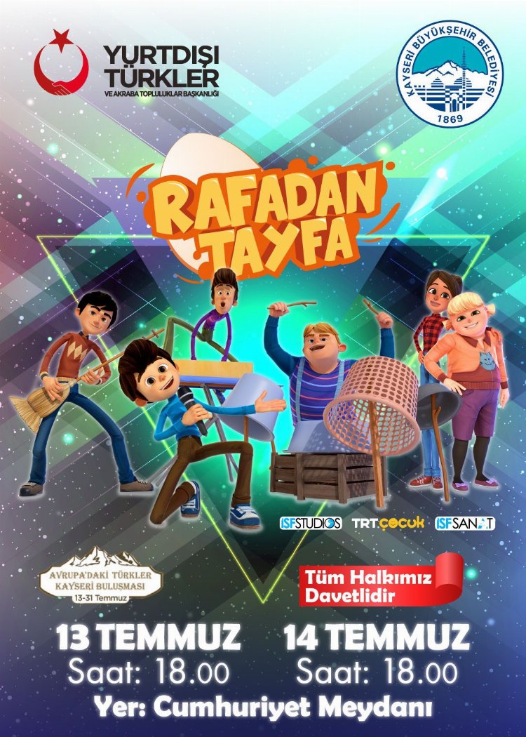 Gurbetçiler Kayseri'de buluşuyor