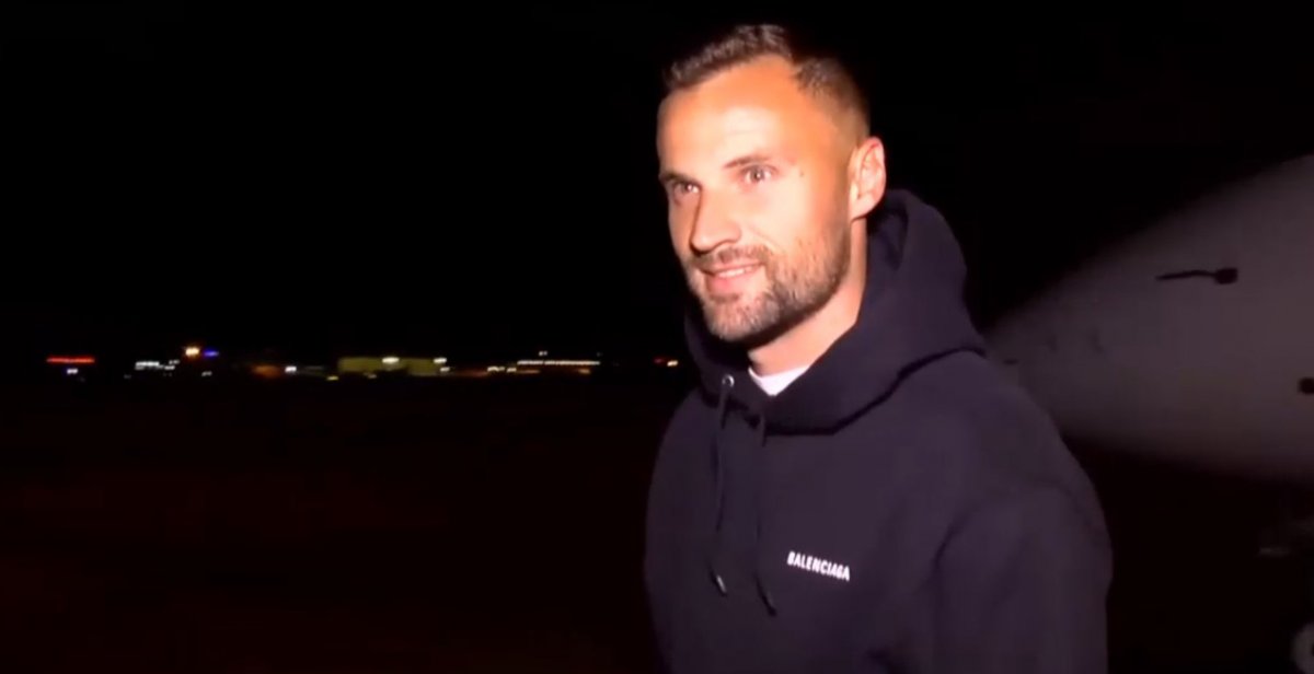 Haris Seferovic İstanbul'a geldi