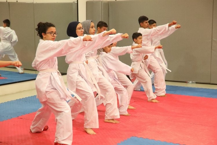 Hatay'da sportif yaz kurslarına yoğun ilgi