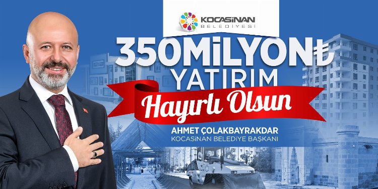 Kayseri Kocasinan'dan yatırım gururu