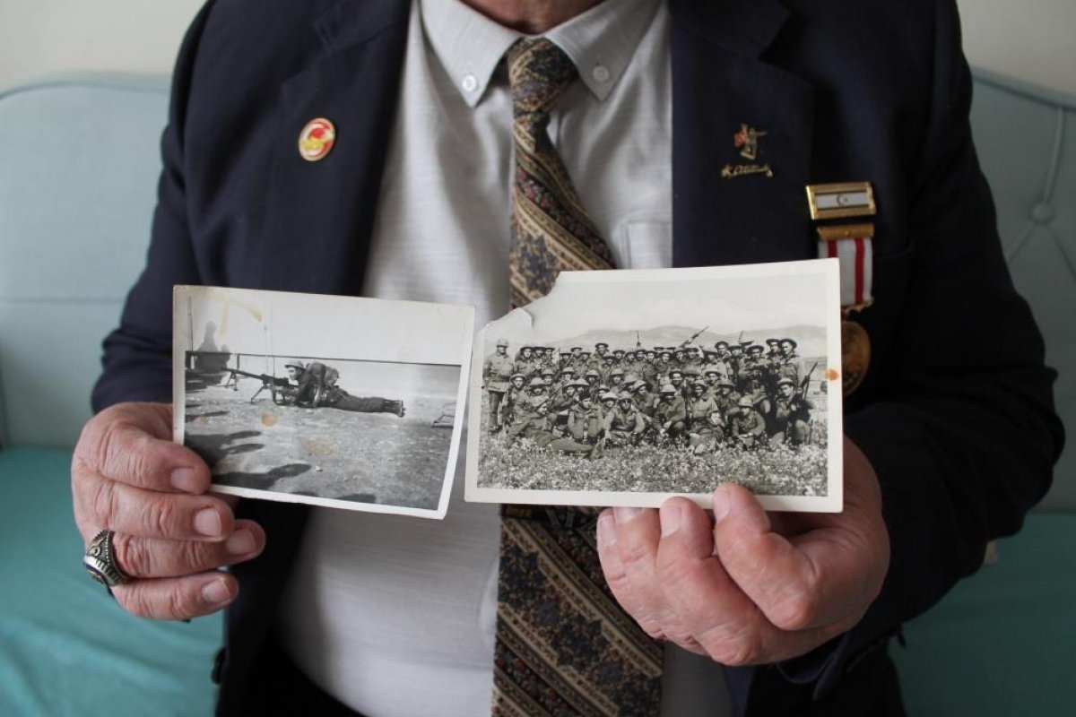 Kıbrıs gazisi: Mermiler leblebi gibi başımızdan aşağı yağıyordu