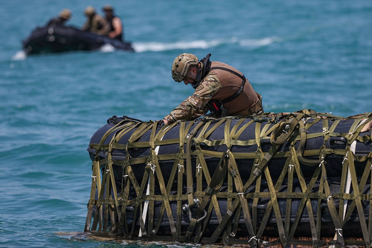 Mavi Vatan'ın korkusuz komandolarının eğitimi görüntülendi