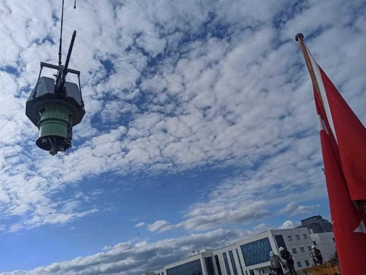 Milli Deniz Topu TCG Beykoz'a entegre edildi... Teste çıkıyor