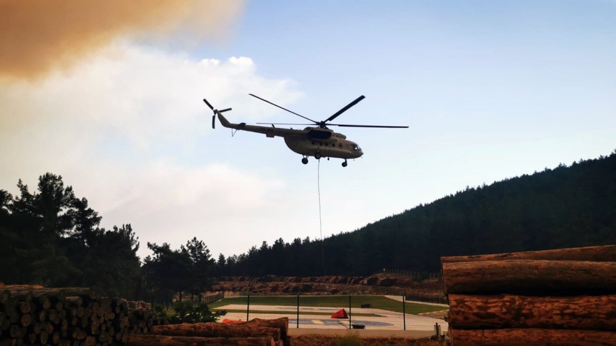 OGM: Yangınla mücadele devam ediyor