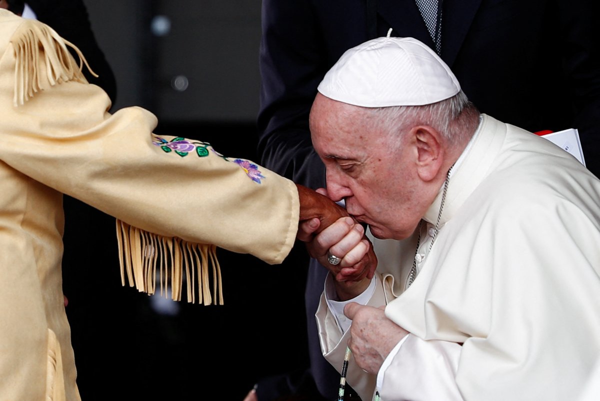 Papa Francis, Kanada'ya gitti