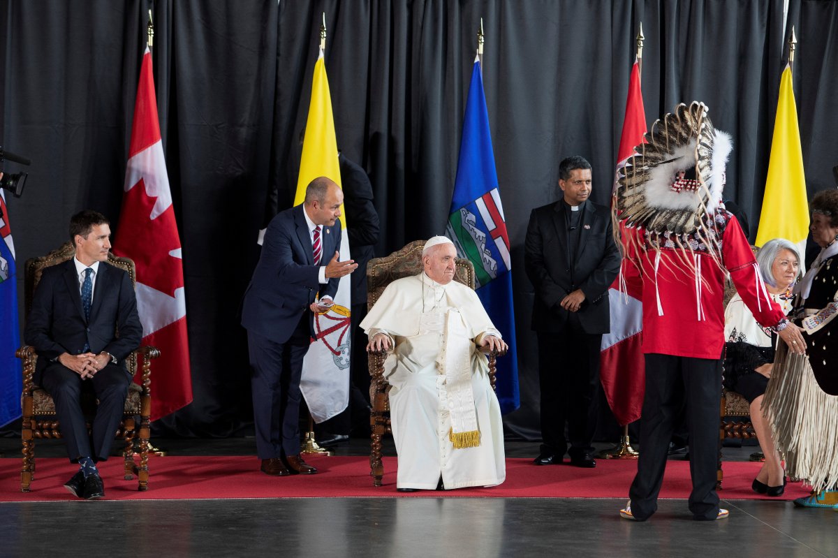 Papa Francis, Kanada'ya gitti