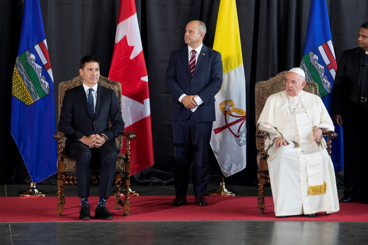 Papa Francis, Kanada'ya gitti