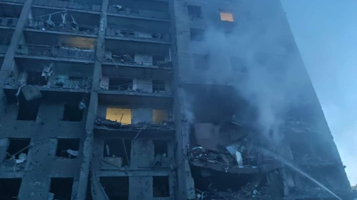 Rus güçleri, Odessa&#039;ya füzeli saldırı düzenledi