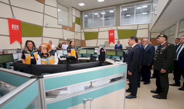 Amasya Valisi hem bayramlaştı, hemde denetim yaptı