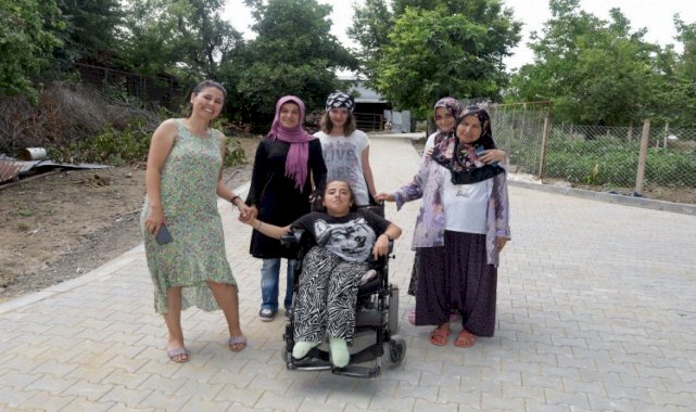 Başkan Büyükakın, engelli gencin yol isteğini yerine getirdi