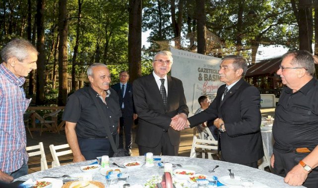 Başkan Yüce, basın mensuplarıyla buluştu