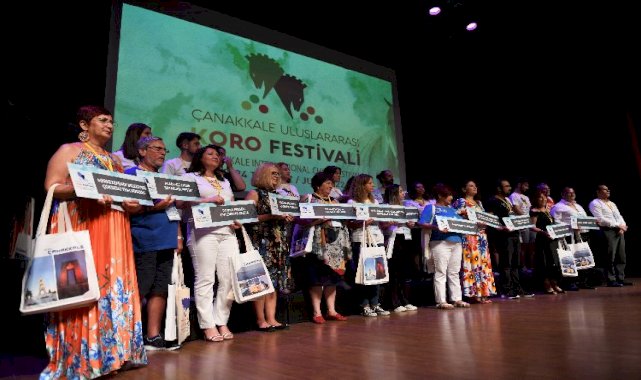 Çanakkale'de Uluslararası Koro Festivali başladı