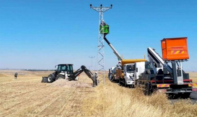 Dicle Elektrik'ten çiftçiye elektrik desteği