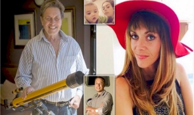 Elon Musk'ın babası Errol Musk'ın üvey kızından çocuğu oldu