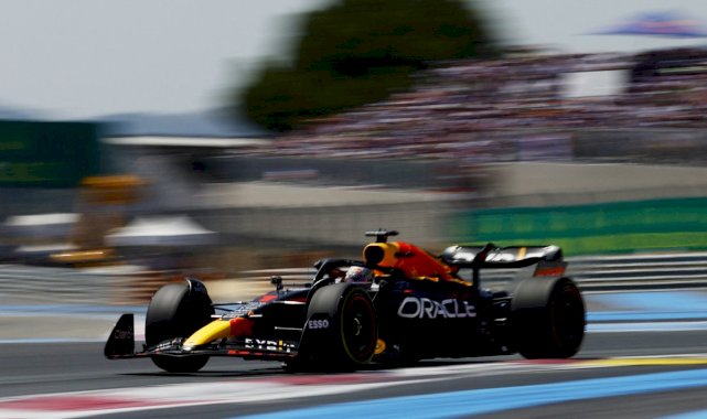 Fransa GP'de kazanan Verstappen