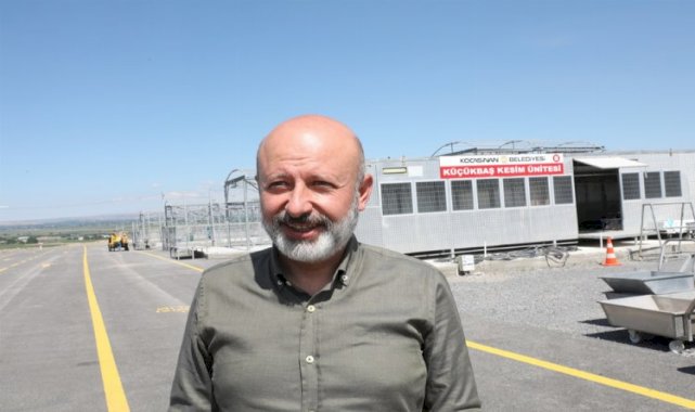 Kayseri Kocasinan'da kurban hazırlığı