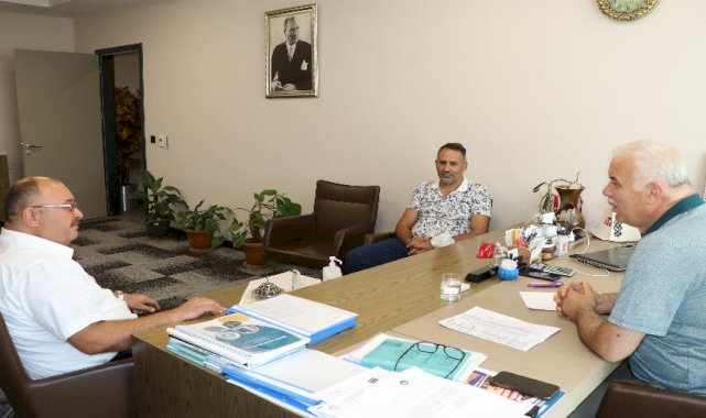 Manisa Amatör Spor Kulüpleri'nden Başkan Güzgülü'ye ziyaret