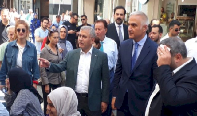 Mehmet Nuri Ersoy, Üsküdar'ı ziyaret etti