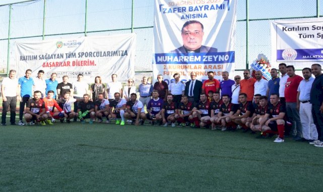 Muharrem Zeyno anısına futbol turnuvası