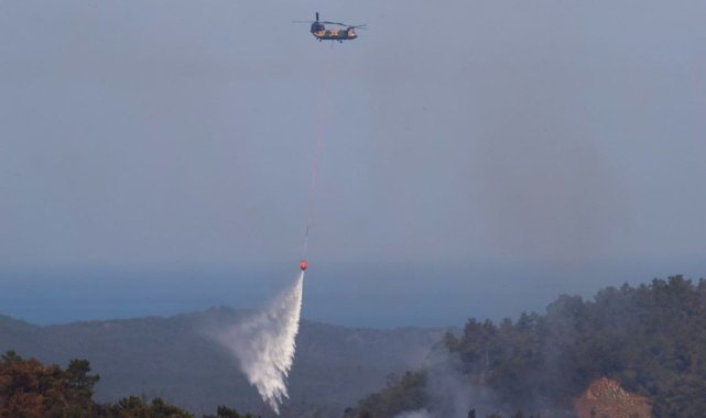 OGM: Yangınla mücadele devam ediyor