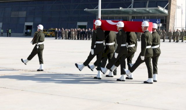 Şehit Remzi Nişan'ın naaşı memleketi Mersin'e uğurlandı
