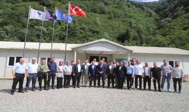 Zorluoğlu’ndan İçme Suyu şantiyesine ziyaret