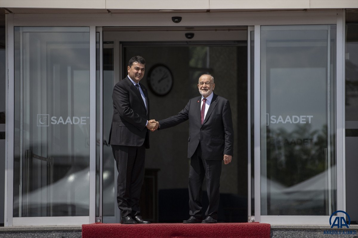 6’lı masa Saadet Partisi Genel Merkezi'nde bir araya geldi