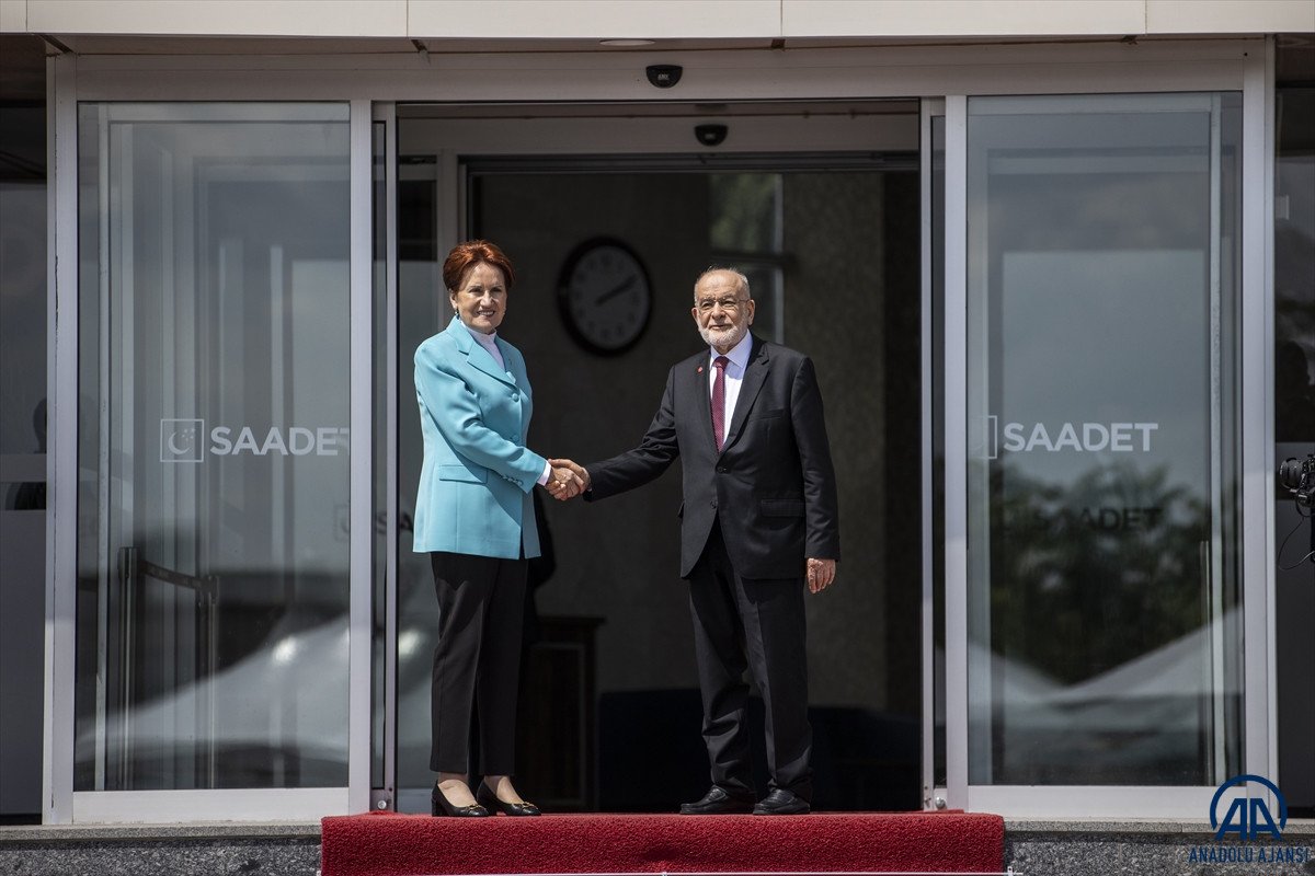 6’lı masa Saadet Partisi Genel Merkezi'nde bir araya geldi