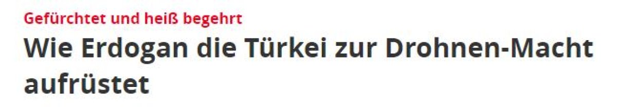 Alman gazetesi: Türkiye, savunma sanayiinde kendi kendine yetiyor