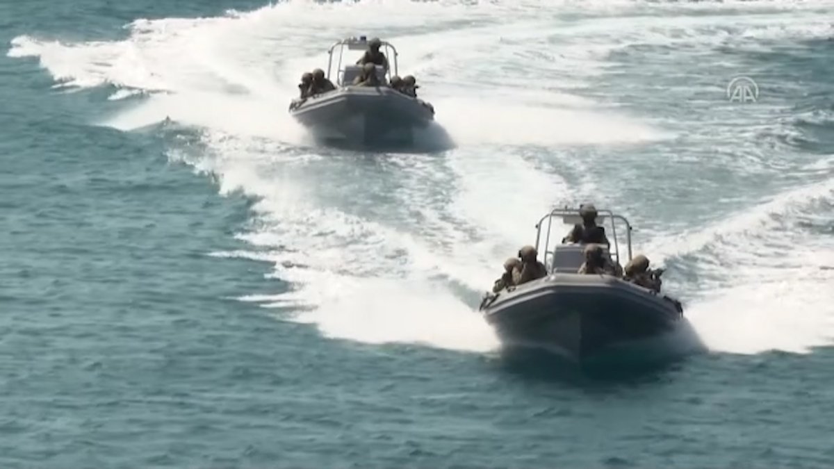 Amfibi Hücum Timlerinin zorlu eğitimi