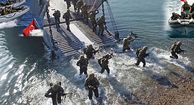 Amfibi Hücum Timlerinin zorlu eğitimi