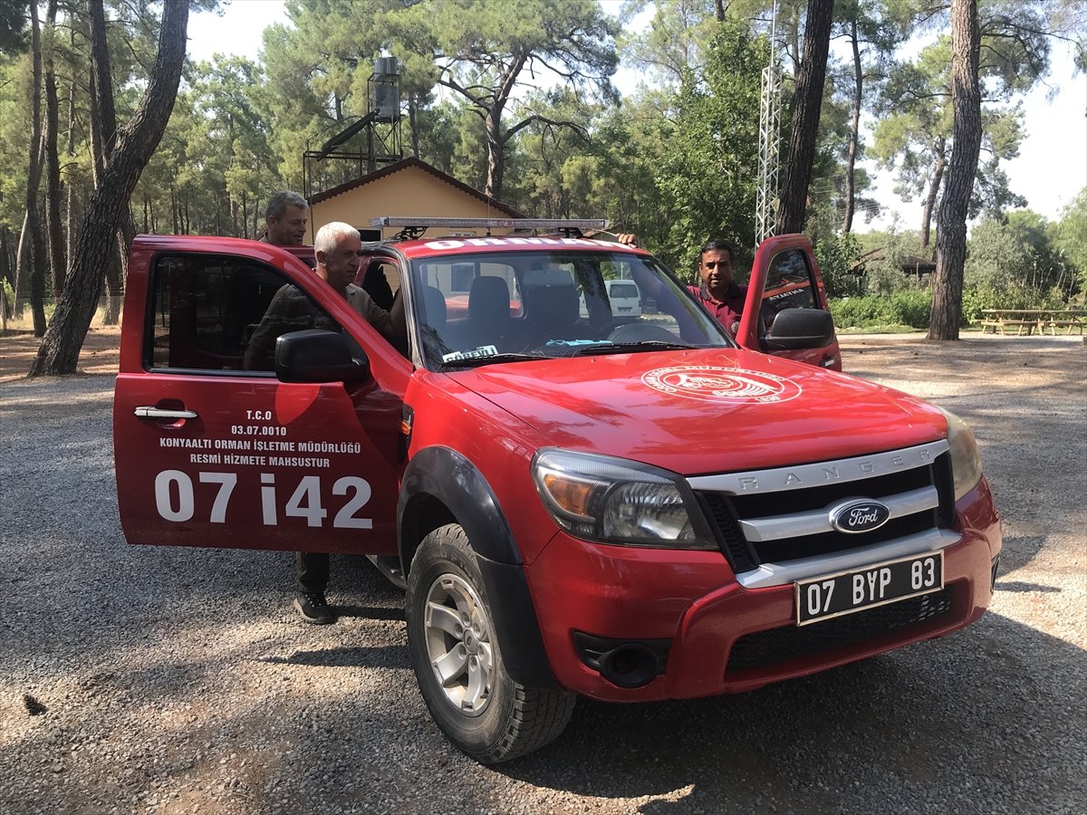 Antalya orman teşkilatı yangınlara karşı teyakkuzda
