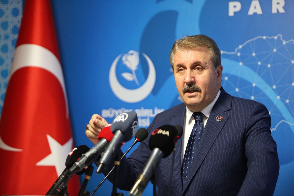 BBP Genel Başkanı Destici: Türkiye durup dururken Suriye topraklarına girmedi