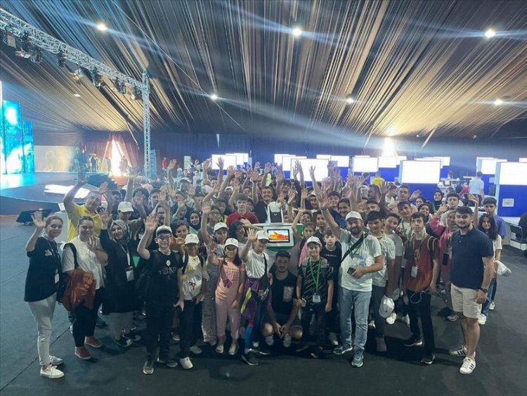 Bursa İnegöllü 100 gençten Teknofest çıkarması