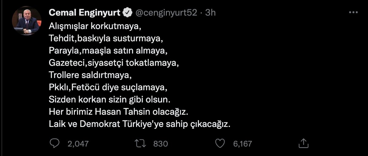 Cemal Enginyurt ve koruması hakkında soruşturma başlatıldı