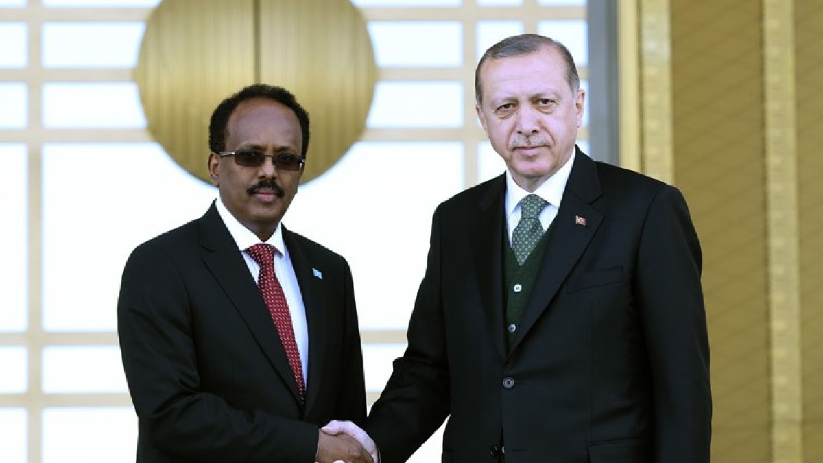 Cumhurbaşkanı Erdoğan, Somalili Cumhurbaşkanı ile telefonda görüştü