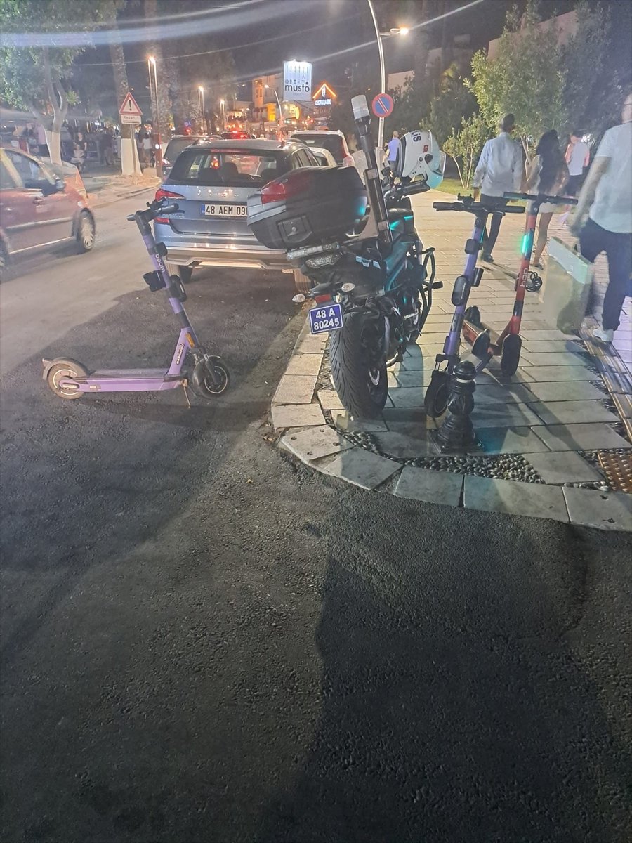 Elektrikli scooter denetiminde ceza kesildi