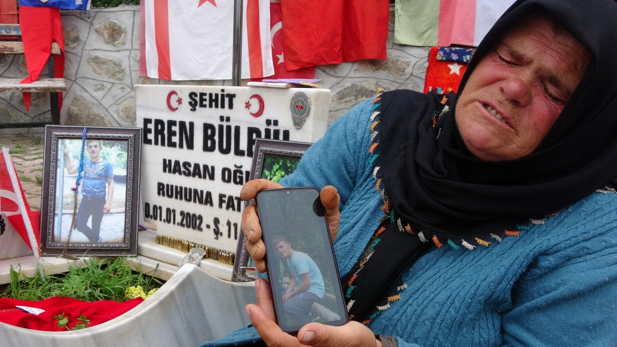 Eren Bülbül’ün şehit olmadan çektirdiği son fotoğraf