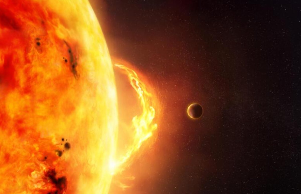 Güneş fırtınası yarın Dünya'yı vuracak