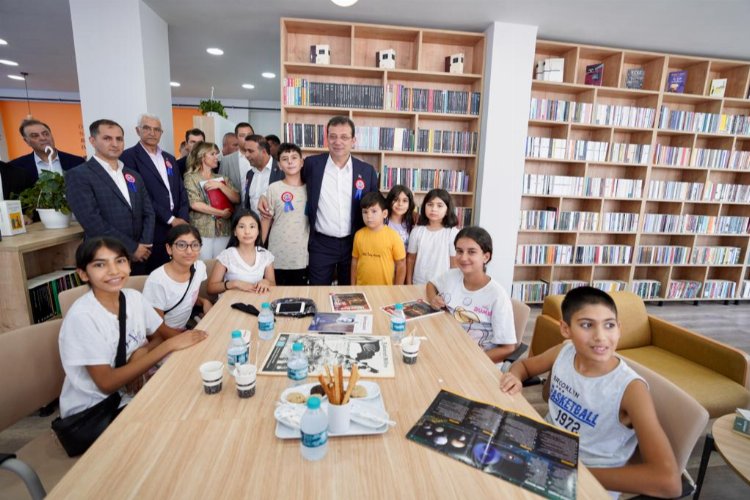 İBB&#039;den yeni bir kütüphane