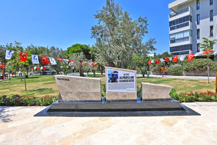 İzmir Güzelbahçe'de 'Alpay Kandemir' anısına park