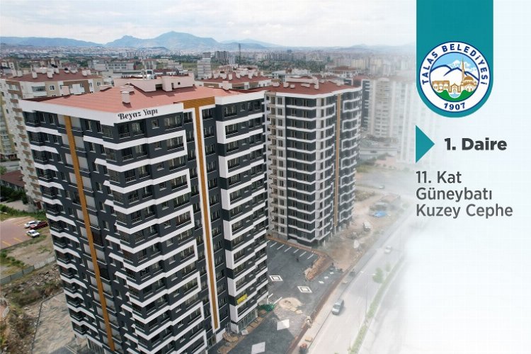 Kayseri Talas&#039;ta taşınmaz ihalesi 7 Eylül&#039;de