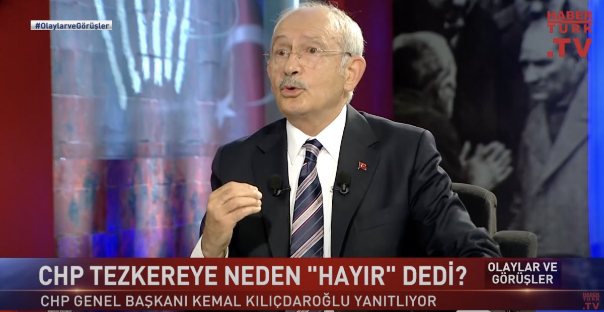 Kemal Kılıçdaroğlu: Bundan sonraki tüm tezkerelere hayır diyeceğiz