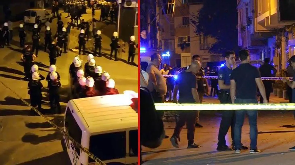 laf atma iddiası mahalleyi karıştırdı! 2&#039;si polis 6 yaralı var