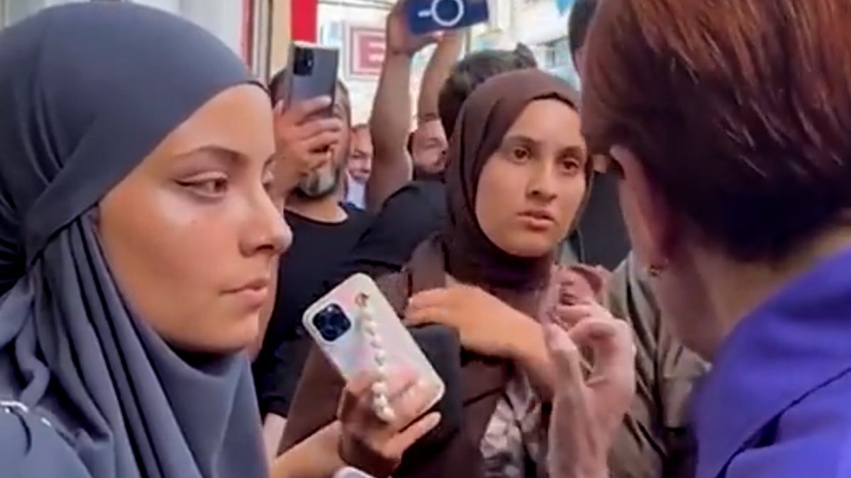 Meral Akşener, soru soran genç kıza azarlar gibi cevap verdi