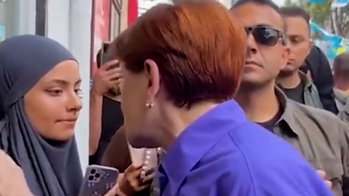 Meral Akşener, soru soran genç kıza azarlar gibi cevap verdi