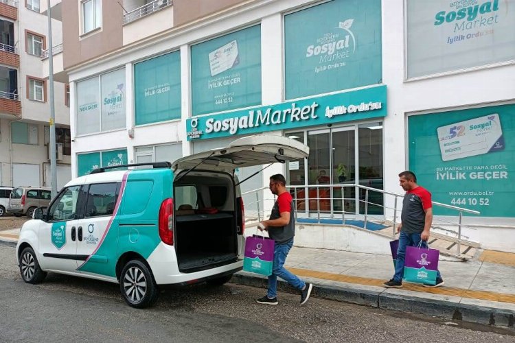 Ordu'da Sosyal Market ile yüzler gülüyor