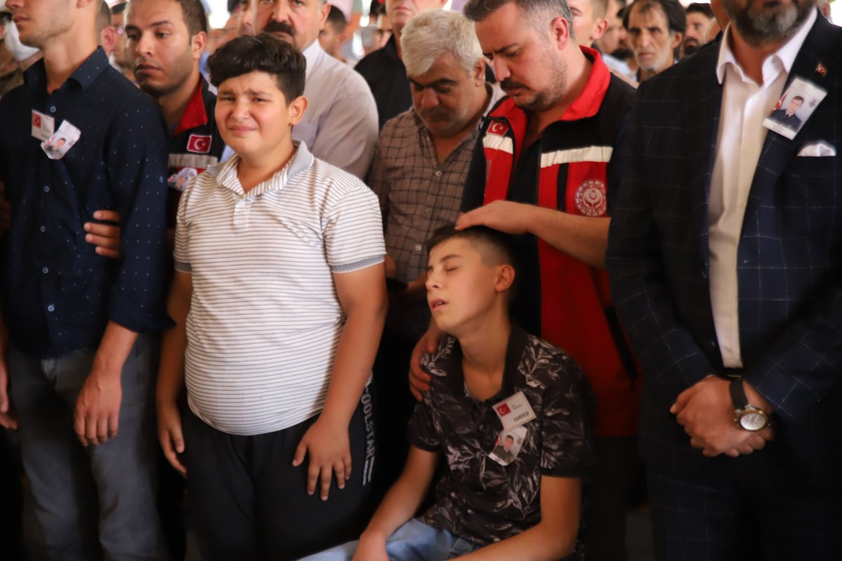 Şehit uzman çavuş Mahsun Şimşek’e veda